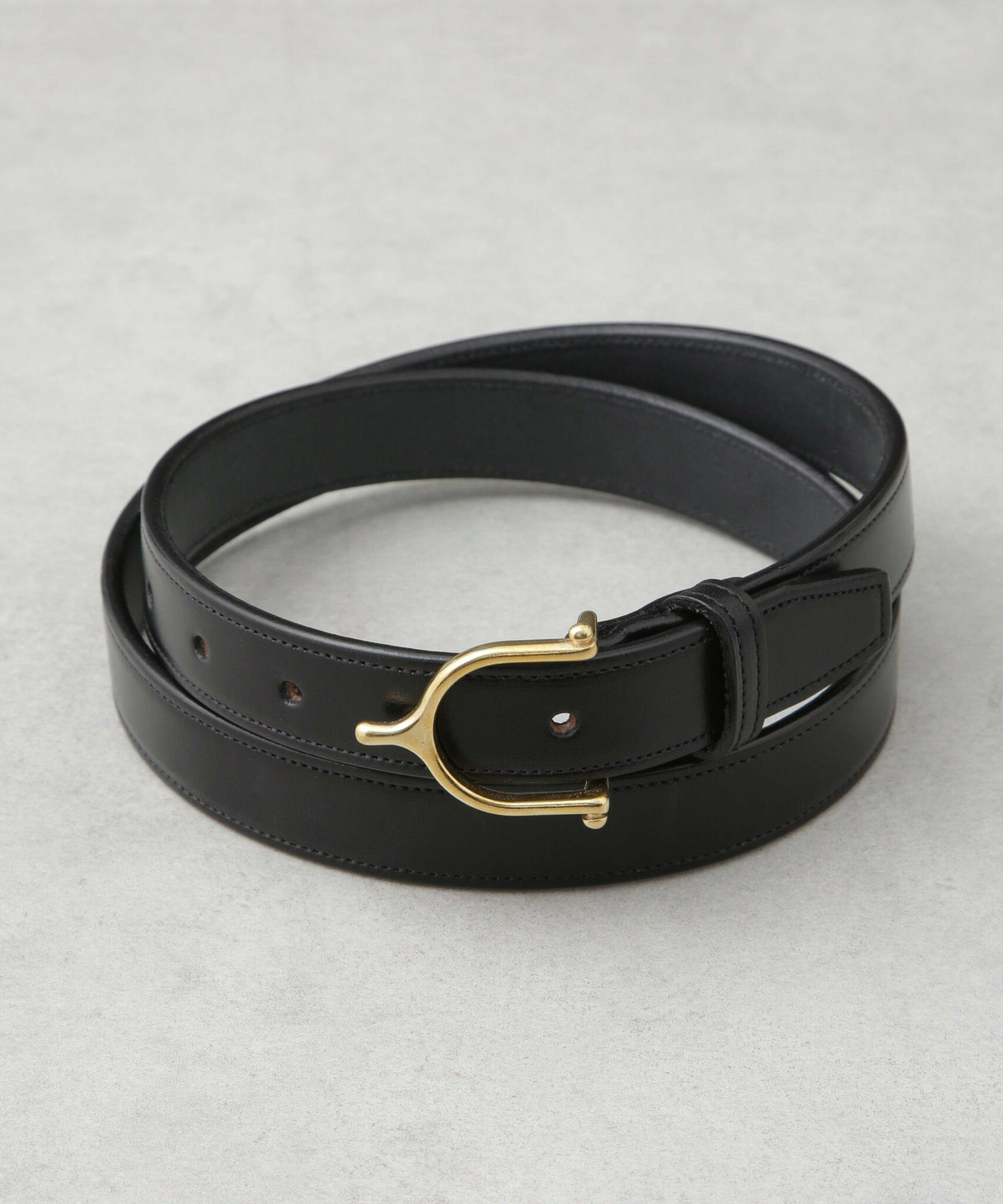 NANO universe TORY LEATHER/1" Spur Belt ナノユニバース ファッション雑貨 ベルト ブラック【送料無料】