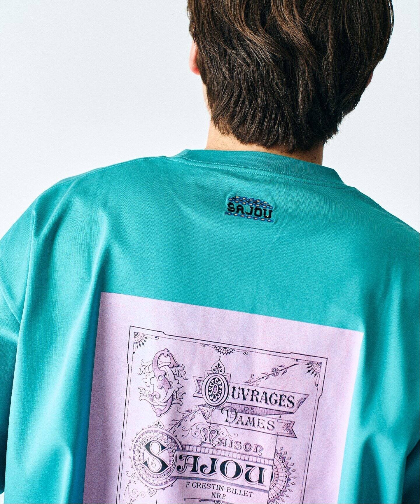 メンズ Tシャツ 刺しゅう 英字プリント レタリング レトロ a1035 楽天市場】アンティーク(柄刺繍)(Tシャツ・カットソー