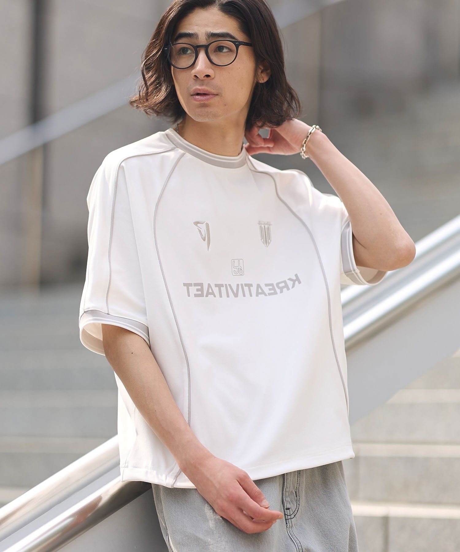 【SALE／50%OFF】CRAFT STANDARD BOUTIQUE 接触冷感/UVカット/速乾性 ハニカムメッシュ切り替えゲーム..