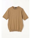 Aquascutum MEN 14Gクルーネックニット アクアスキュータム トップス ニット ベージュ ネイビー【送料無料】