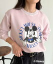fredy emue 《別注》【GOOD ROCK SPEED】MICKEY裏毛スウェット フレディ アンド グロスター トップス スウェット・トレーナー ピン...