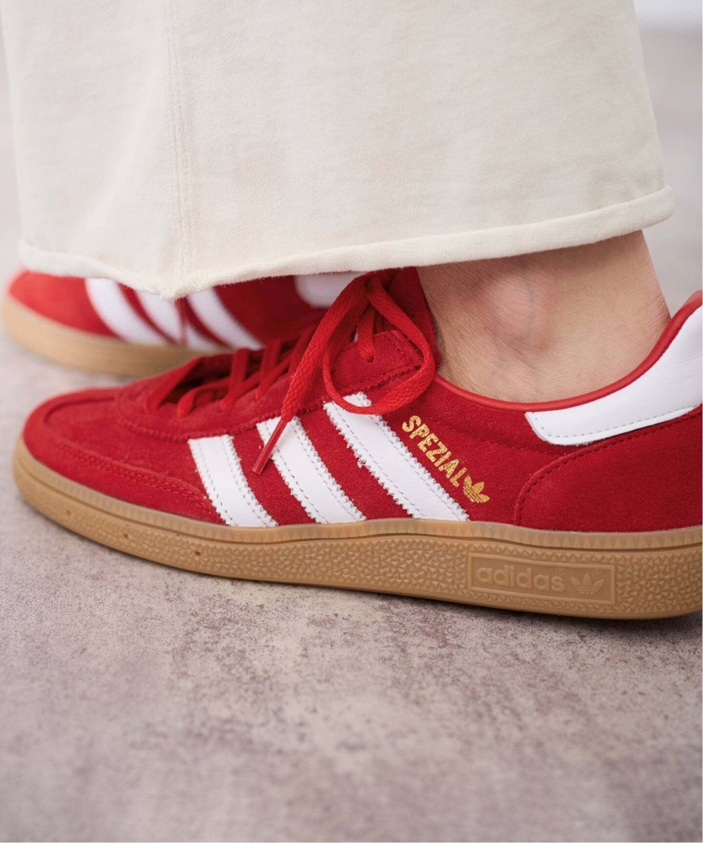 FRAMeWORK ≪予約≫ADIDAS/アディダス HANDBALL SPEZIAL W フレームワーク シューズ・靴 スニーカー レッ..