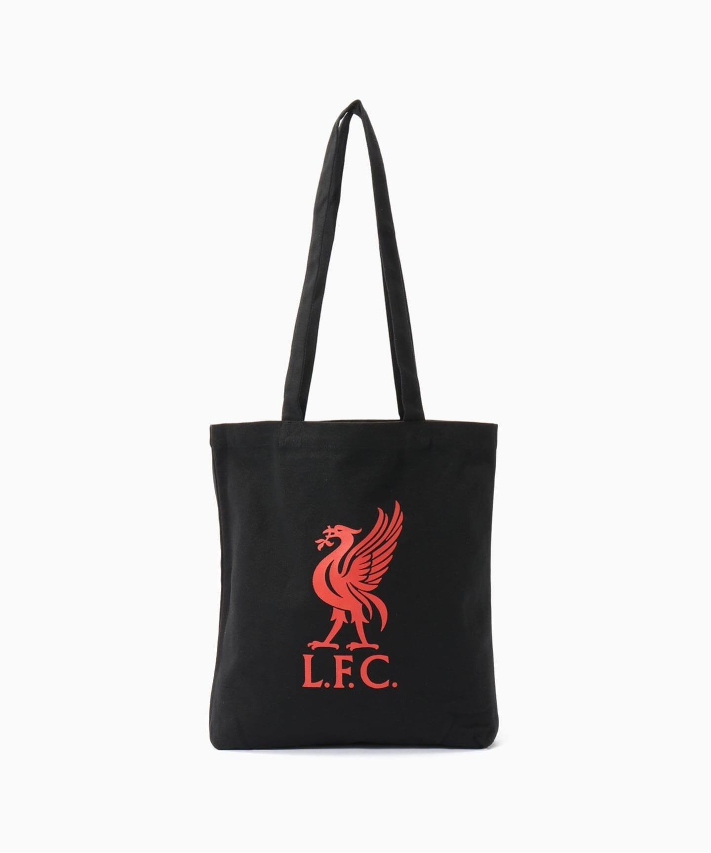 Liverpool FC 【Liverpool FC / リバプール FC】BOOK TOTE フォーワンセブン エディフィス バッグ トートバッグ ベージュ ブラック
