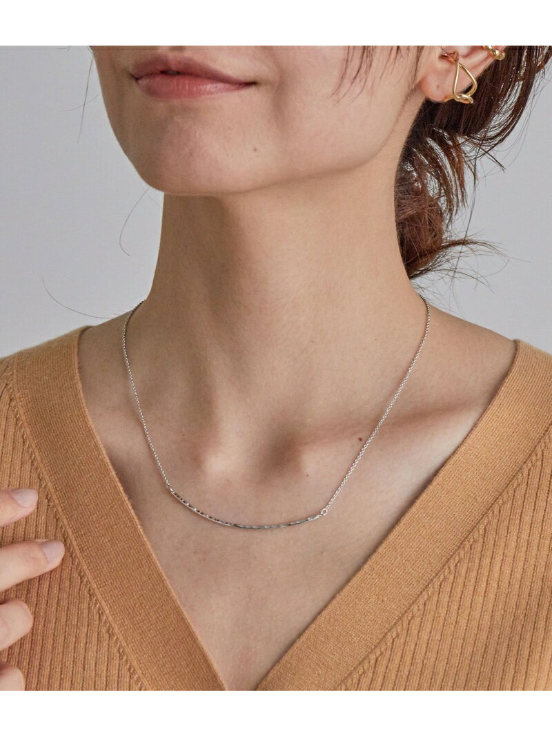 SALON adam et rope' メタルチェーンネックレス【made in JAPAN】 サロン アダム エ ロペ アクセサリー・腕時計 ネックレス ゴールド シルバー