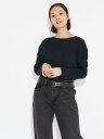 Levi's ロングスリーブTシャツ ブラック MARGOT リーバイス トップス スウェット・トレーナー【送料無料】