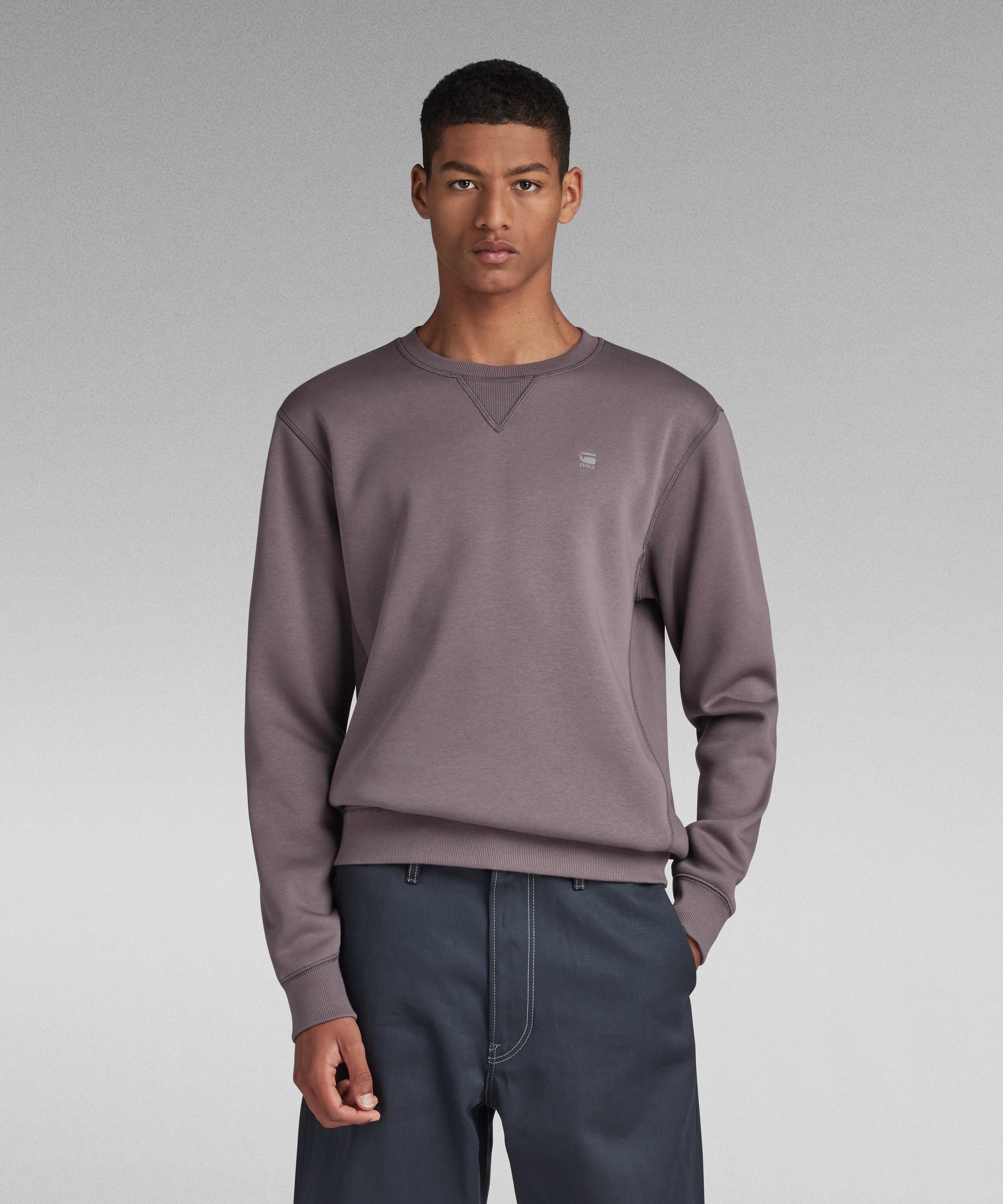 G-STAR RAW グレー トレーナー G-STAR RAW トレーナー スウェット メンズ レディース : ZOZOTOWN