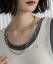 【SALE/33%OFF】HARE MIXチェーンラリエットネックレス ハレ アクセサリー・腕時計 ネックレス シルバー