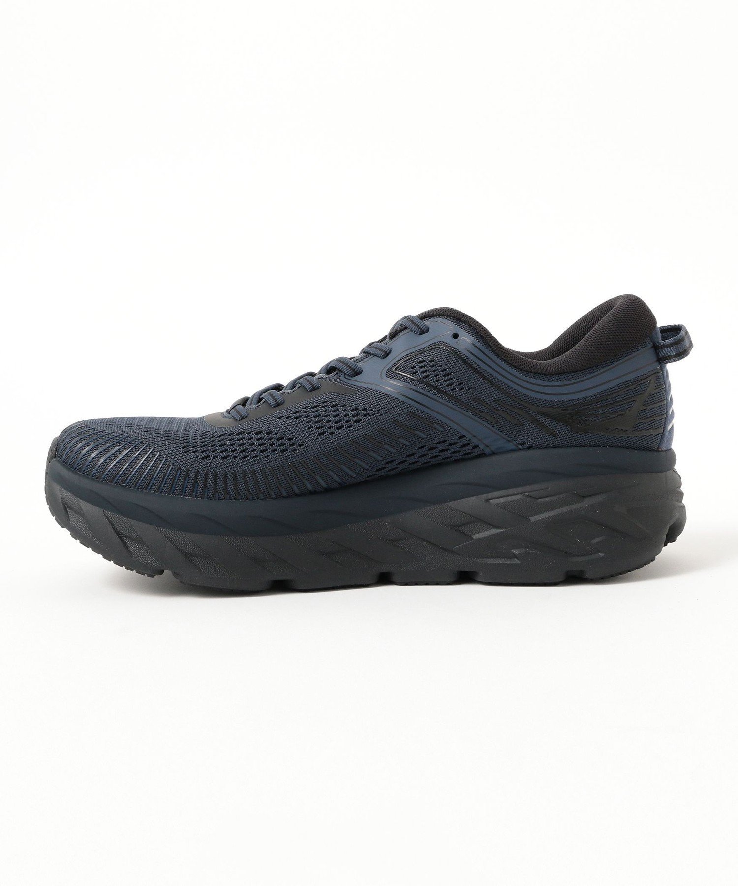 BEAMS HOKA / BONDI 7 ビームス メン シューズ・靴 スニーカー ブラック【送料無料】