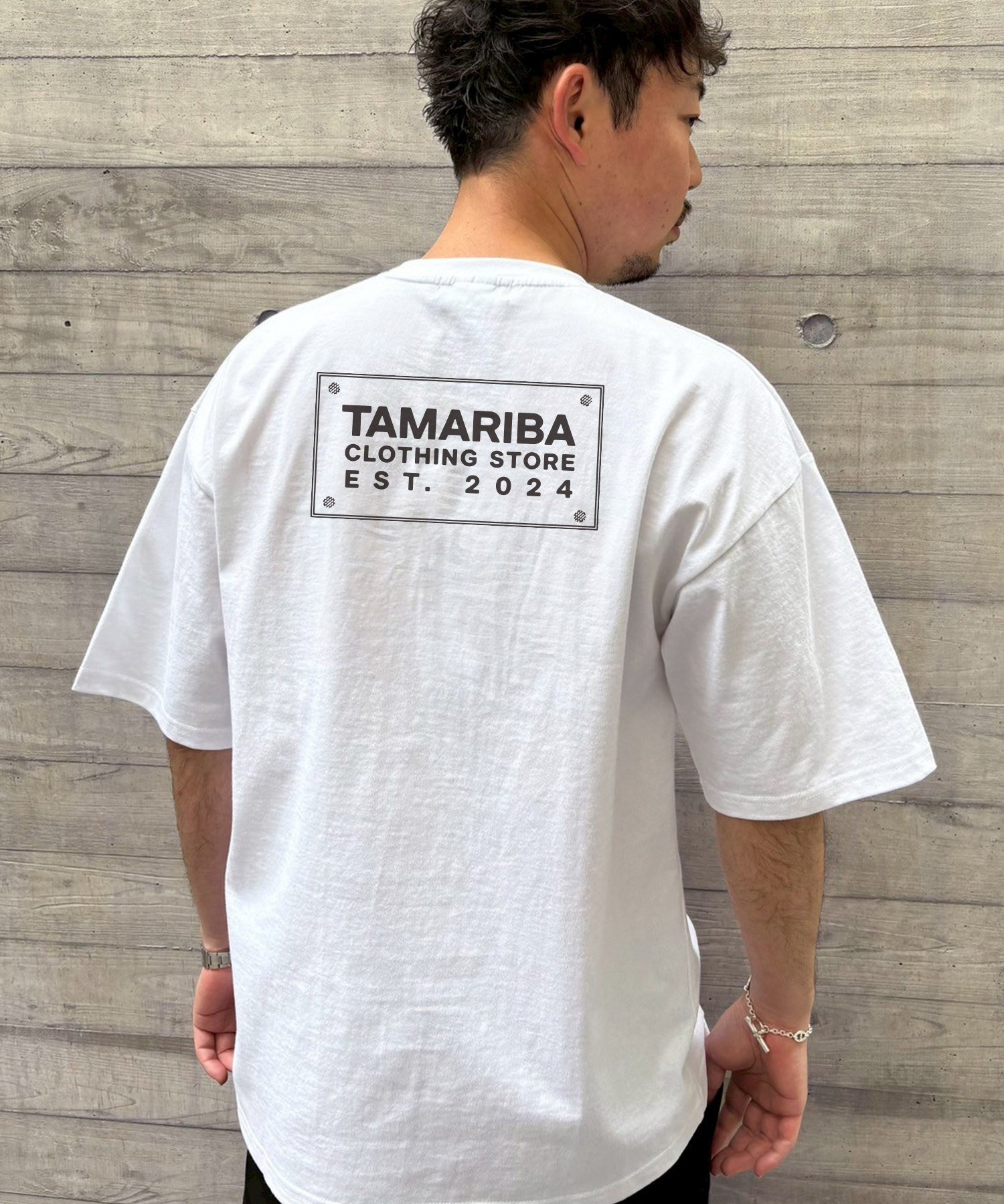 【SALE／10%OFF】SIDEWAY STANCE SIDEWAY STANCE サイドウェイスタンス tamaribaラベルロゴ 半袖Tシャツ インプローブス トップス カットソー・Tシャツ ブラック ホワイト