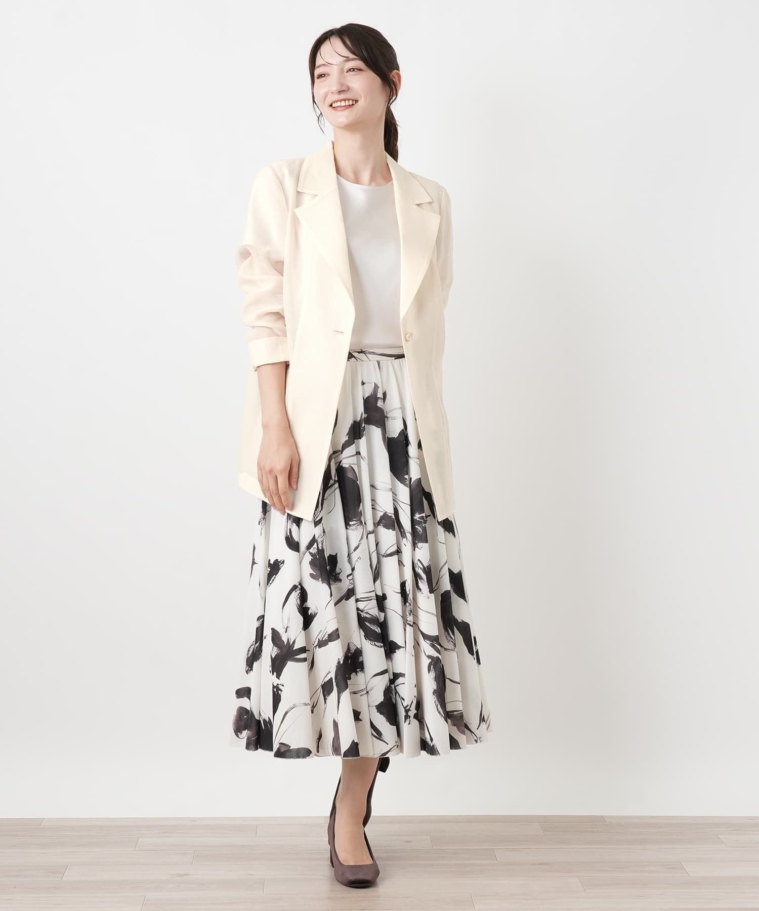 Leilian ブレザー【ROCHAS Premiere】 レリアン ジャケット・アウター テーラードジャケット・ブレザー ベージュ