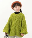 【SALE/53%OFF】devirock 洗える ビッグシルエット ケーブル編み やわらかニットプルオーバー トップス デビロック トップス ニット ピンク ...