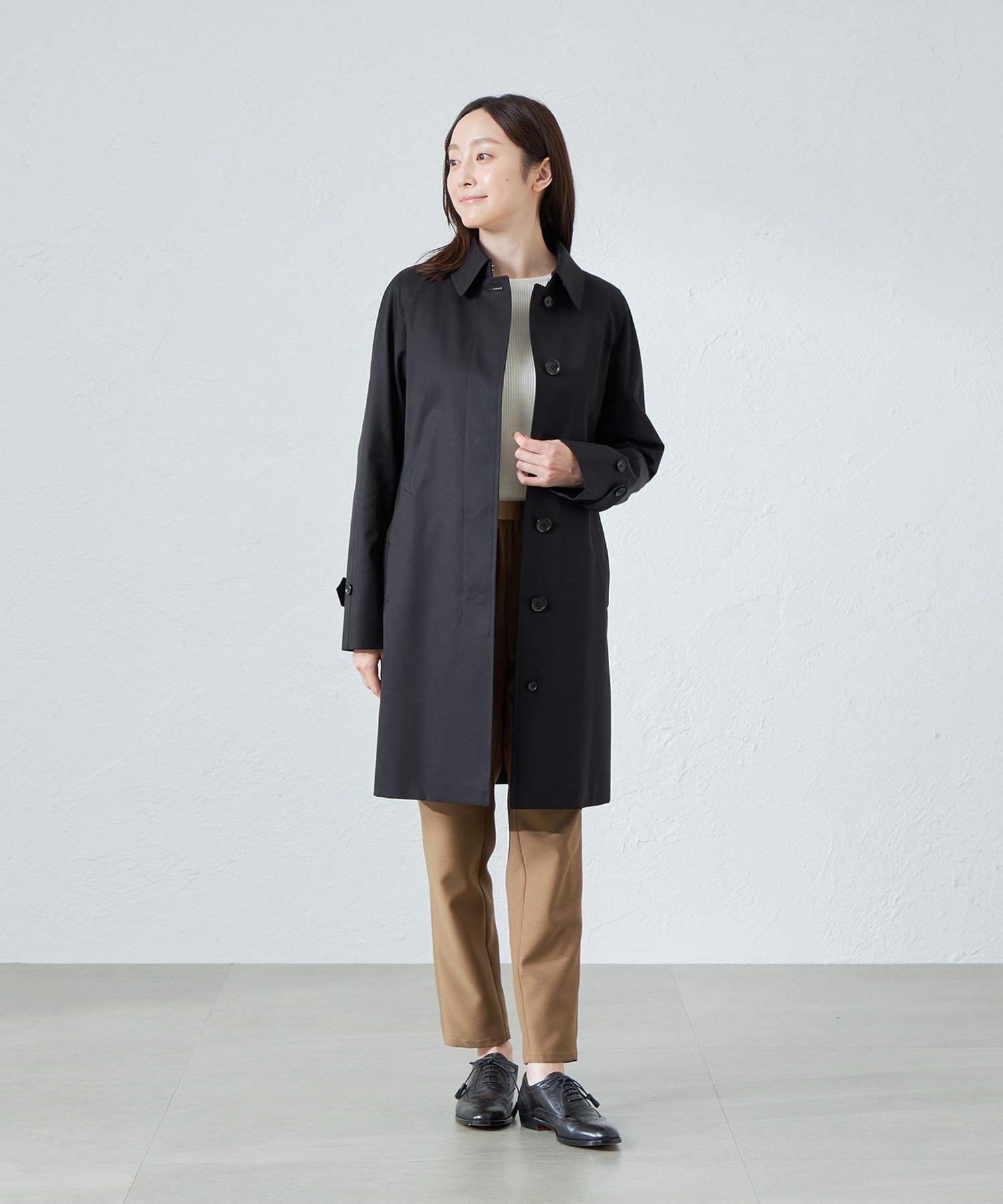 SANYOCOAT ＜100年コート＞スタンダードモデル バルマカーンコート サンヨーコート ジャケット・アウター レインコート ネイビー ベージュ
