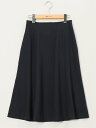 【SALE/10%OFF】m.f.editorial ストレッチウォッシャブル シャーク フレアースカート 紺(セットアップ可能) タカキュー スーツ・フォーマ...