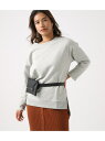【SALE/50%OFF】AZUL by moussy SLITSWEATTUNIC アズールバイマウジー カットソー【RBA_S】【RBA_E】