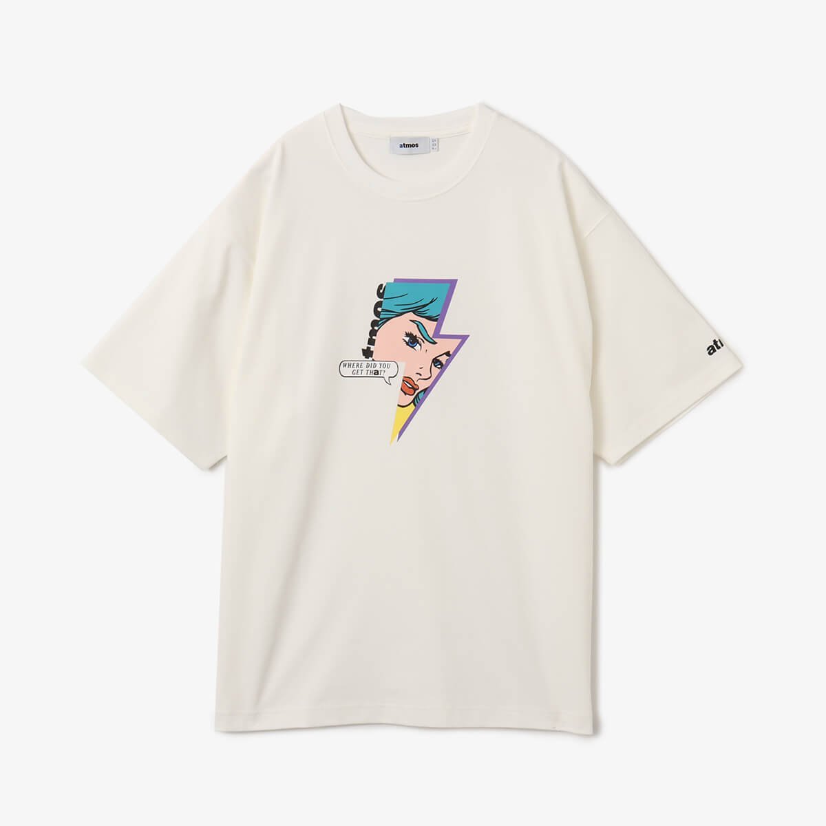 atmos atmos Girls T-shirt WHITE アトモス トップス カットソー・Tシャツ ホワイト
