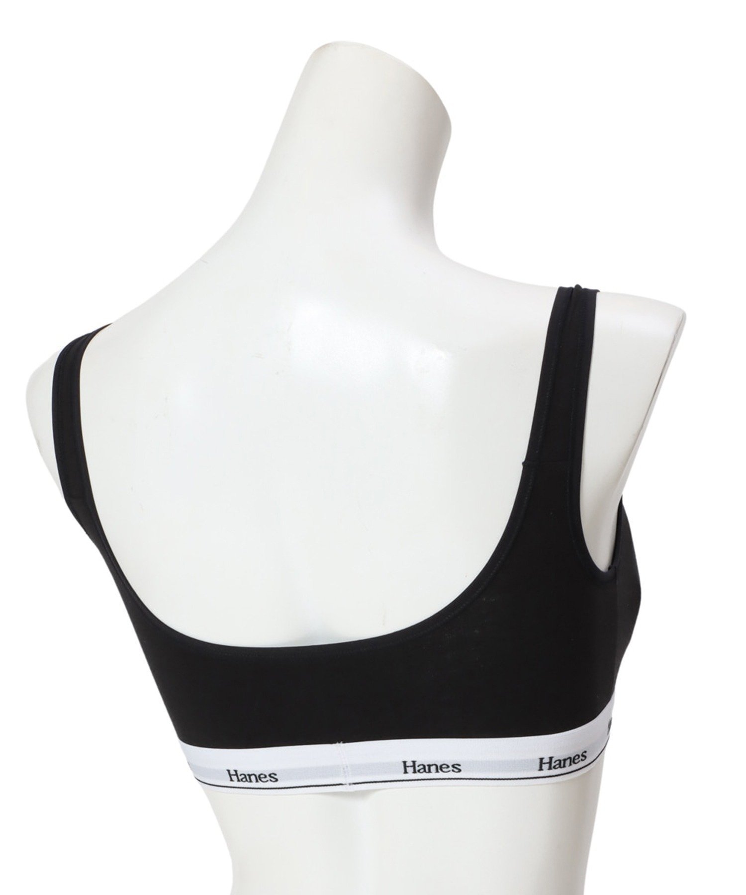 【SALE／3%OFF】Hanes Hanes/ヘインズ ソフトブラ スポーツブラ HW3EB301 セットアップセブン インナー・ルームウェア ブラジャー グレー ブラック