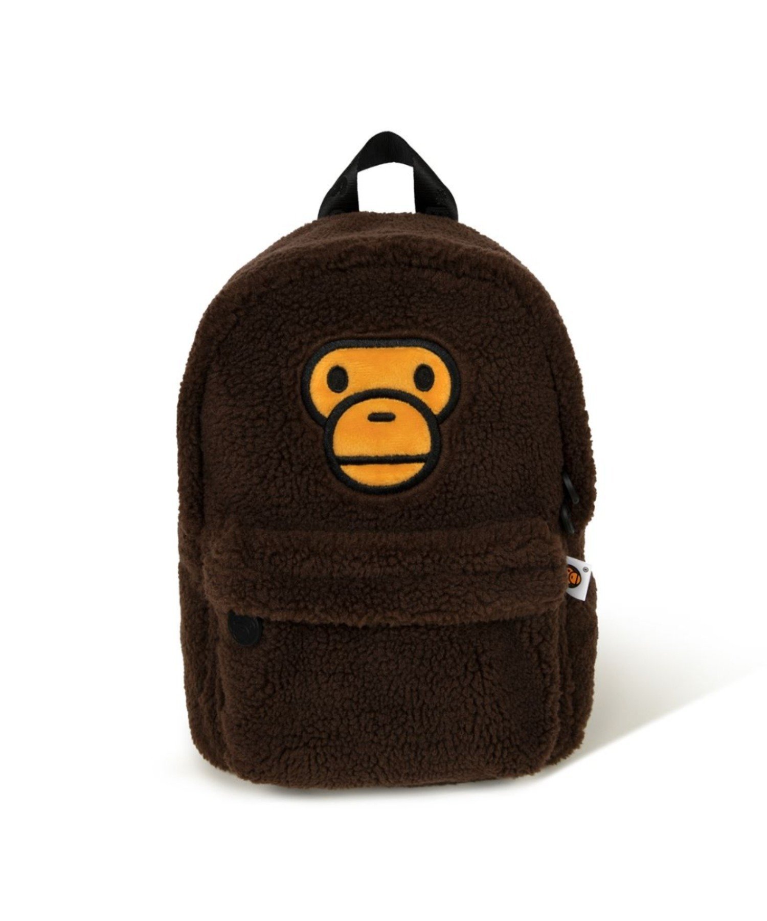 A BATHING APE BABY MILO MINI FAUX FUR BACKPACK ア ベイシング エイプ バッグ リュック・バックパック ブラウン【送料無料】