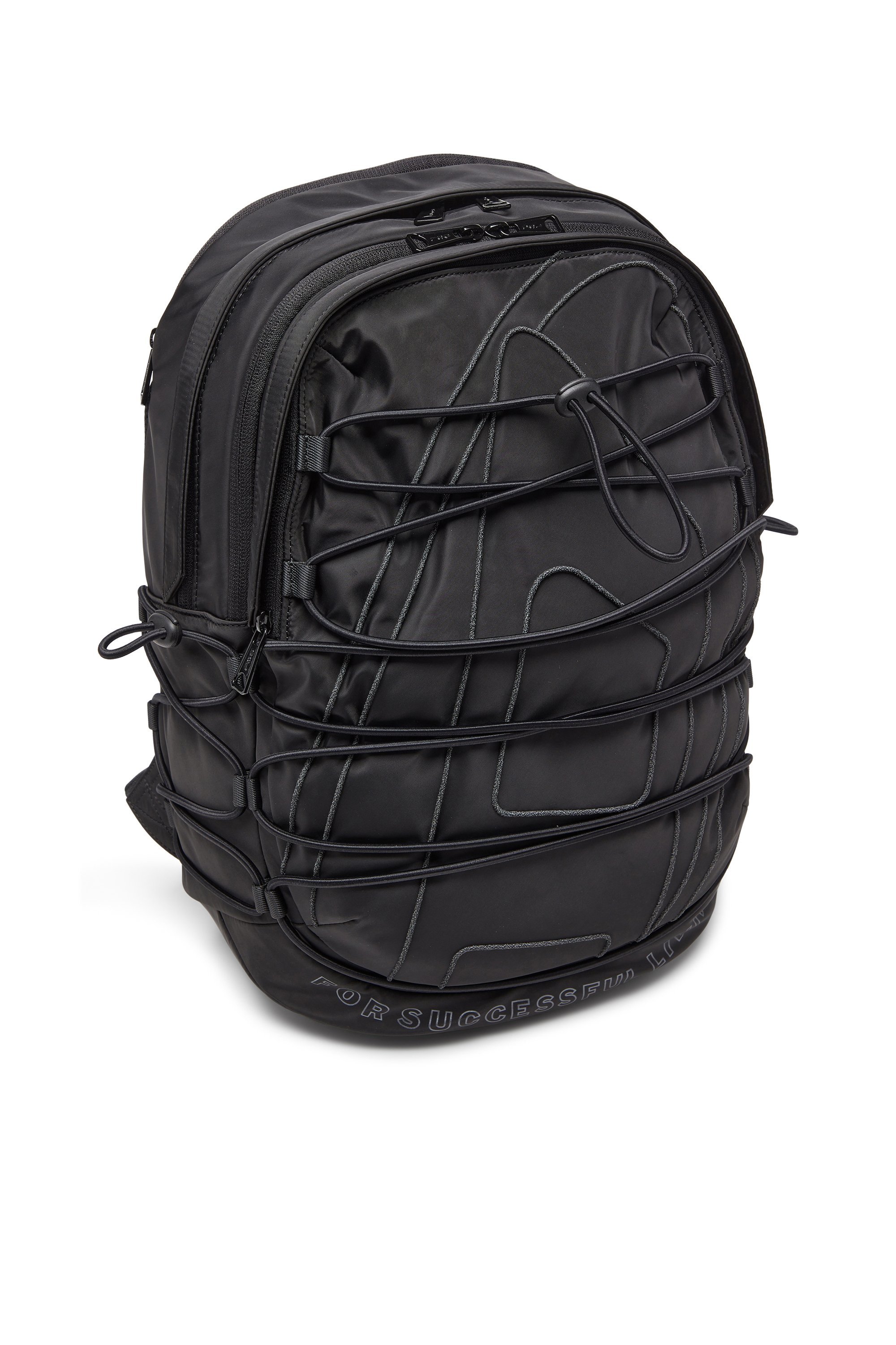メンズ バックパック TECH-D BACKPACK X ディーゼル バッグ リュック・バックパック ブラック