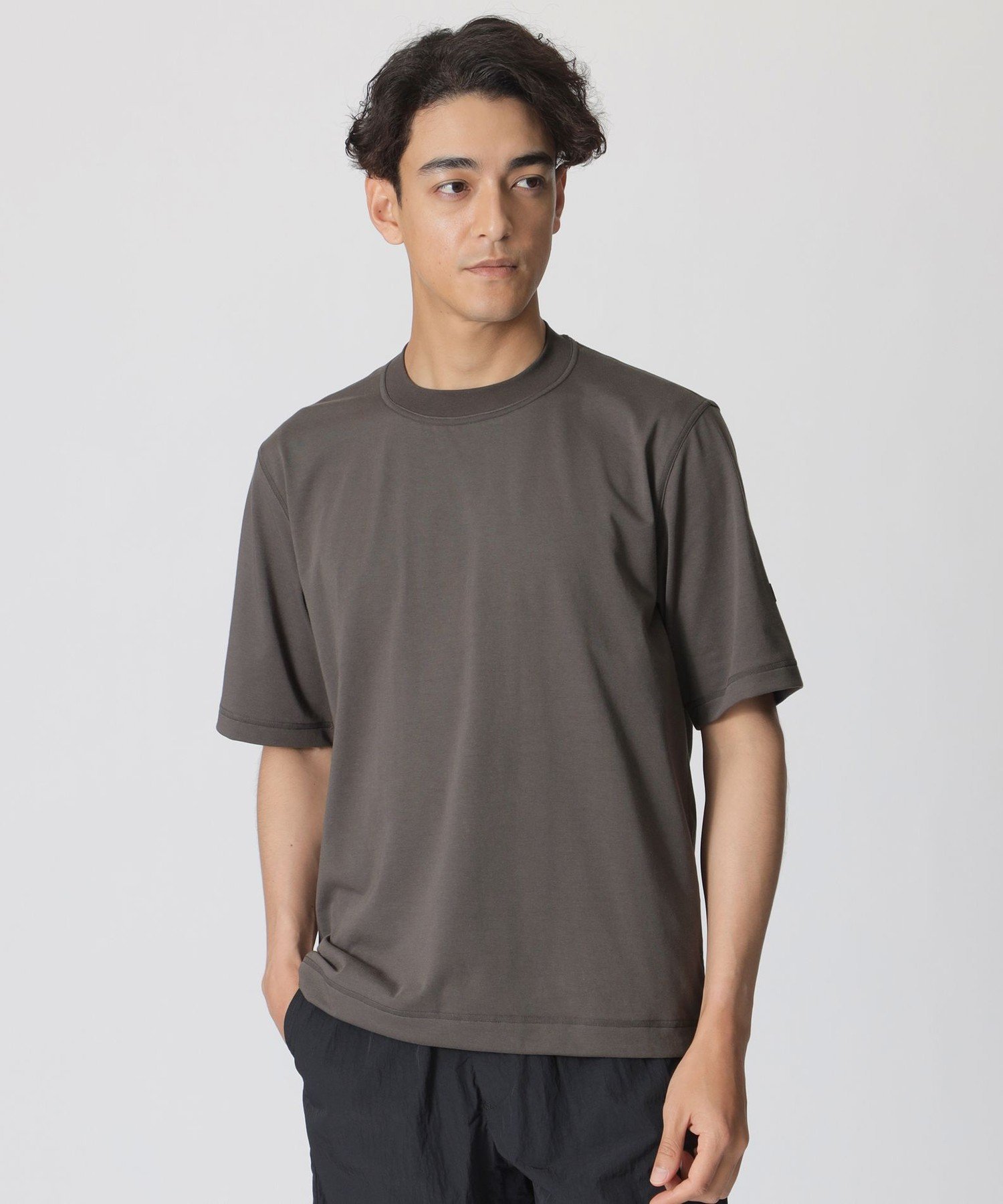Rakuten - Paul Stuart 【_RTM】フェーデット半袖Tシャツ ポール・スチュアート トップス カットソー・Tシャツ グレー ホワイト【送料無料】