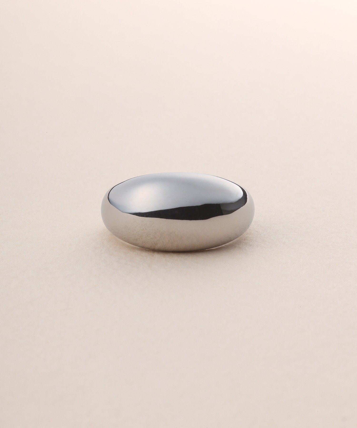 EMUNE ステンレス リング Dome(ドーム)＜中＞ エミュネ アクセサリー・腕時計 リング・指輪 ゴールド シルバー