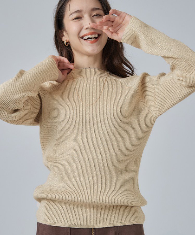 BEIGE, ベイジ ゴールド ラメ ニット 長袖 20260710-24 楽天市場】ラメ（カラーゴールド）（セーター｜ニット・セーター