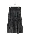 【SALE/30%OFF】HIROKO BIS GRANDE 【大きいサイズ】幾何学ジャカードニットプリーツスカート ヒロコ ビス グランデ スカート ロング・...