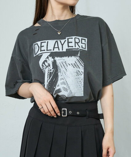 【SALE/54%OFF】PAL GROUP OUTLET 【RAY CASSIN】ダメージプリントルーズTシャツ パル グループ アウトレット トップス カットソー・Tシャツ ブラック グレー ホワイト 【SALE/54%OFF】PAL GROUP OUTLET 【RAY CASSIN】ダメージプリントルーズTシャツ パル グループ アウトレット トップス カットソー・Tシャツ ブラック グレー ホワイト