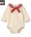 petit main 【Lee】バンダナ付きロンパース ナルミヤオンライン マタニティウェア・ベビー用品 ロンパース・カバーオール ホワイト