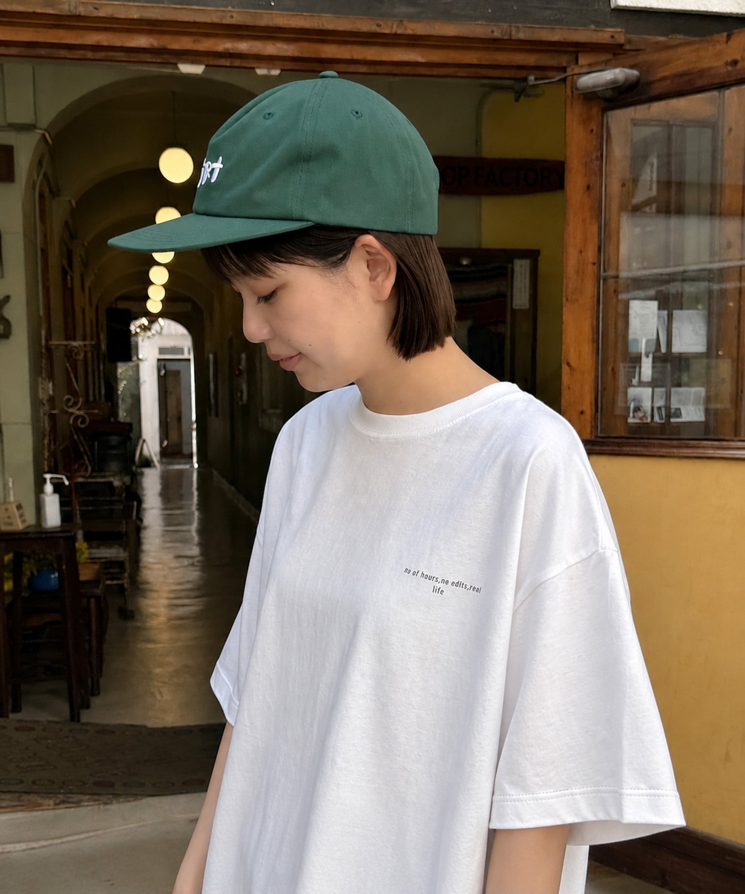 Lakey Park Lakey Park "PORT"CAP キャナルジーン 帽子 キャップ グリーン【送料無料】