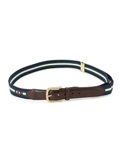 Surcingle Belt BL02051: Navy / Green / White Surcingle Belt BL02051: Navy / Green / White