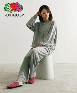 【SALE／20%OFF】FRUIT OF THE LOOM FRUIT OF THE LOOM/(U)FTL 裏毛ゆったりルームウエア ハンドサイン インナー・ルームウェア その他のインナー・ルームウェア グレー ブラック【送料無料】