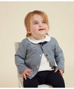 【SALE/20%OFF】PETIT BATEAU ダブルジャージミラレカーディガン プチバトー トップス カーディガン【送料無料】