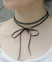 【SALE/65%OFF】Peony Peony/(W)【Peony/ピオニー】/2連 リボンチョーカー チェルカ アクセサリー・腕時計 チョーカー ホワイト ...