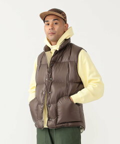 Down Vest 38-06-0120-622 38060120622: Dark Brown / Tan Down Vest 38-06-0120-622 38060120622: Dark Brown / Tan