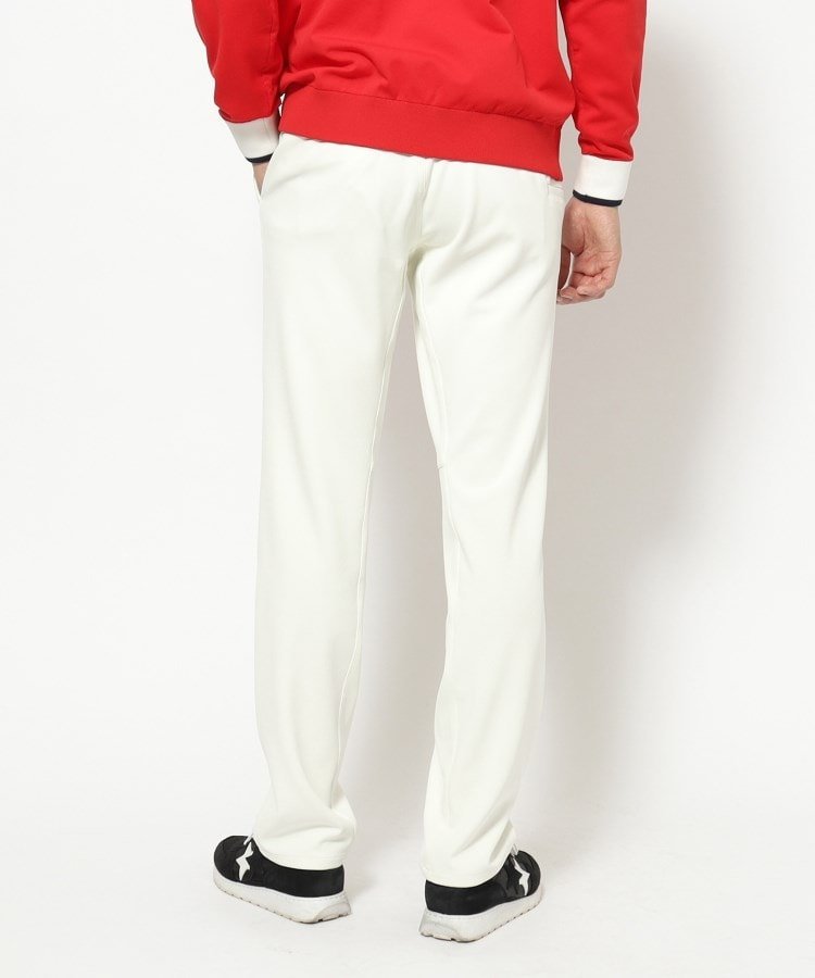 【SALE／30%OFF】adabat UVカット/接触冷感/透け防止 クールタッチUVテーパードパンツ アダバット パンツ その他のパンツ ネイビー ホワイト【送料無料】