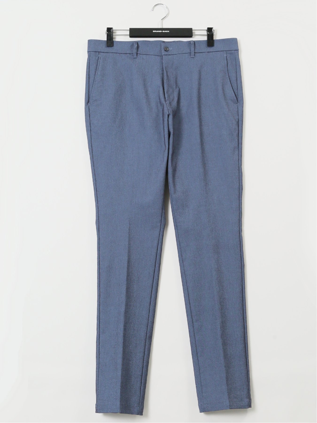 【SALE／20%OFF】GRAND-BACK 【大きいサイズ】グランバック/GRAND-BACK クロスストレッチ+クール トラウザーパンツ タカキュー パンツ チノパンツ グレー ブルー【送料無料】
