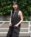 FREAK'S STORE 別注 ZERO-TEX Vネックフレアシップワンピース 25SS フリークスストア ワンピース・ドレス ワンピース ベージュ ブラック【送料無料】
