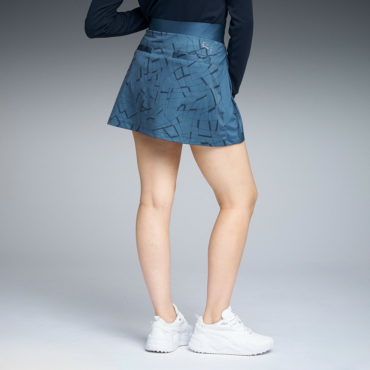 【SALE／30%OFF】PUMA ウィメンズ ゴルフ シャドウキャット ジク フレア スカート プーマ スカート その他のスカート ブラック【送料無料】