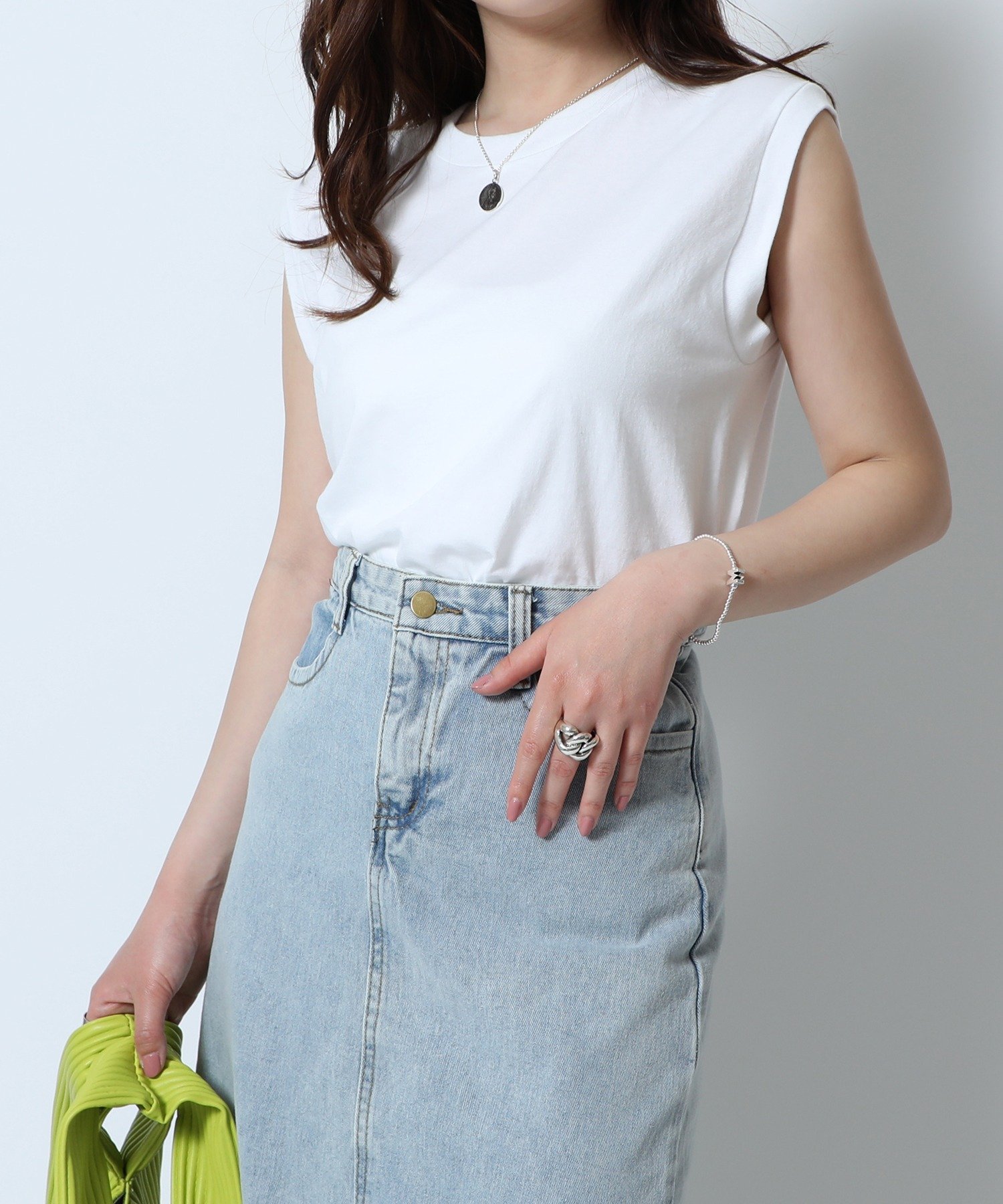 【SALE／10%OFF】Hanes Hanes/2P Japan Fit for HER スリーブレスTシャツ ヘインズ 2枚組 HW5327 セットアップセブン トップス カットソー・Tシャツ