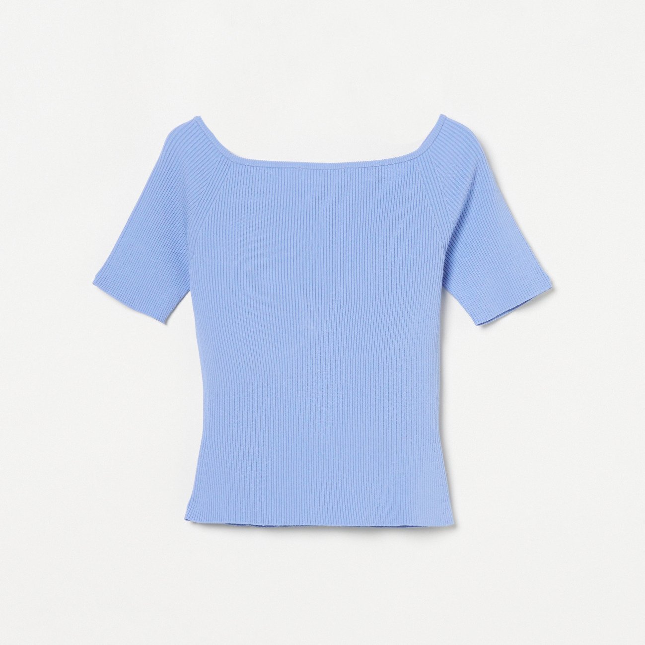 NICENICE MOMENT OPEN SHOULDER SHELL エリオポール トップス カットソー・Tシャツ ブラウン