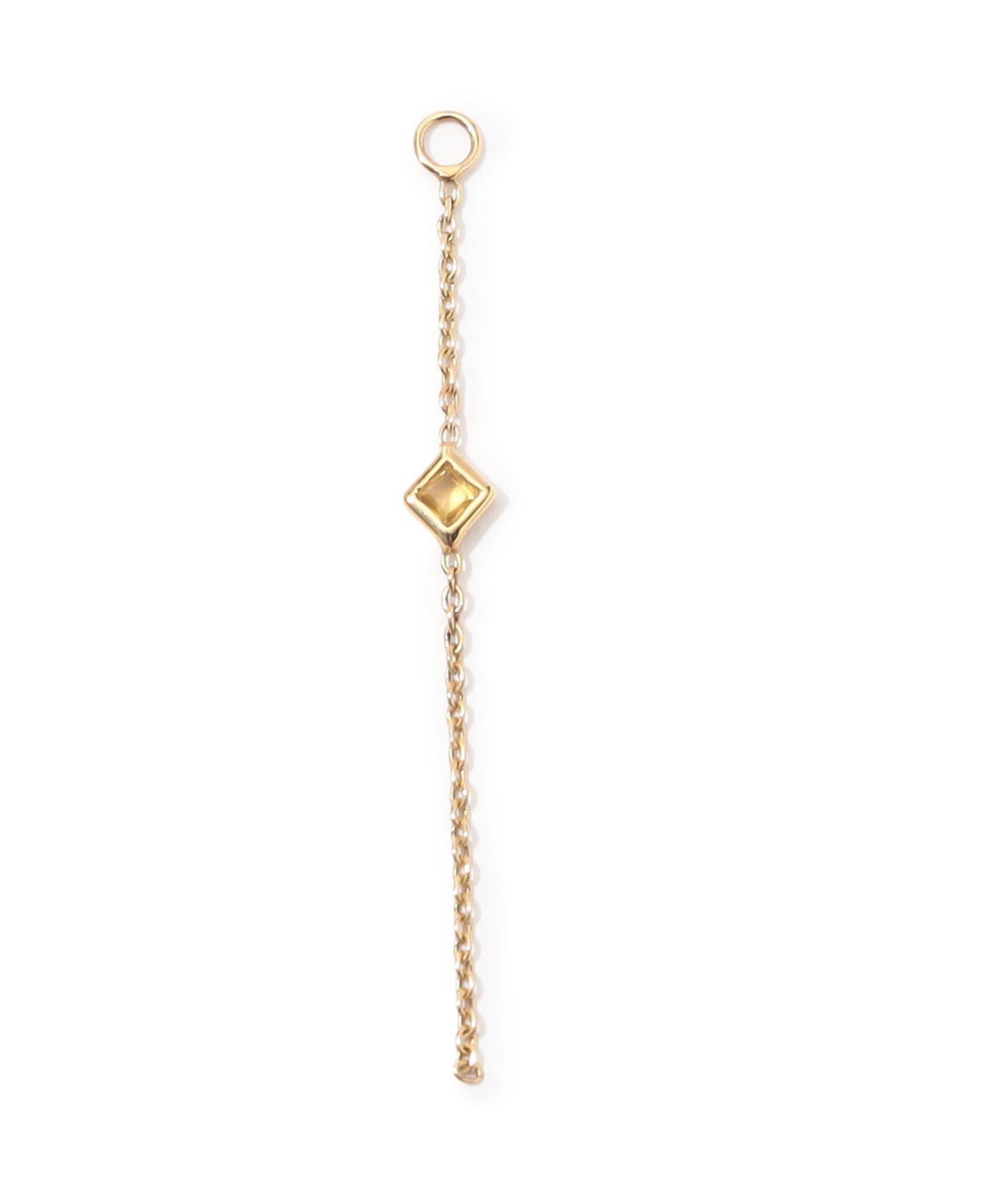TOMORROWLAND GOODS Metier Single Princess Gems 片耳ピアスチャーム トゥモローランド アクセサリー・腕時計 その他のアクセサリー・腕時計 イエロー