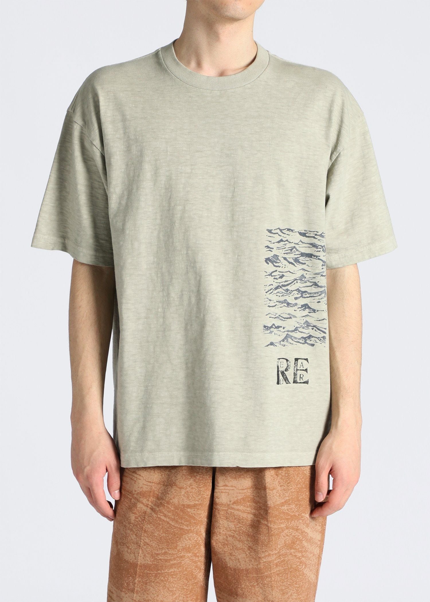 RED EAR クレイ プリントTシャツ ポール・スミス トップス カットソー・Tシャツ ベージュ