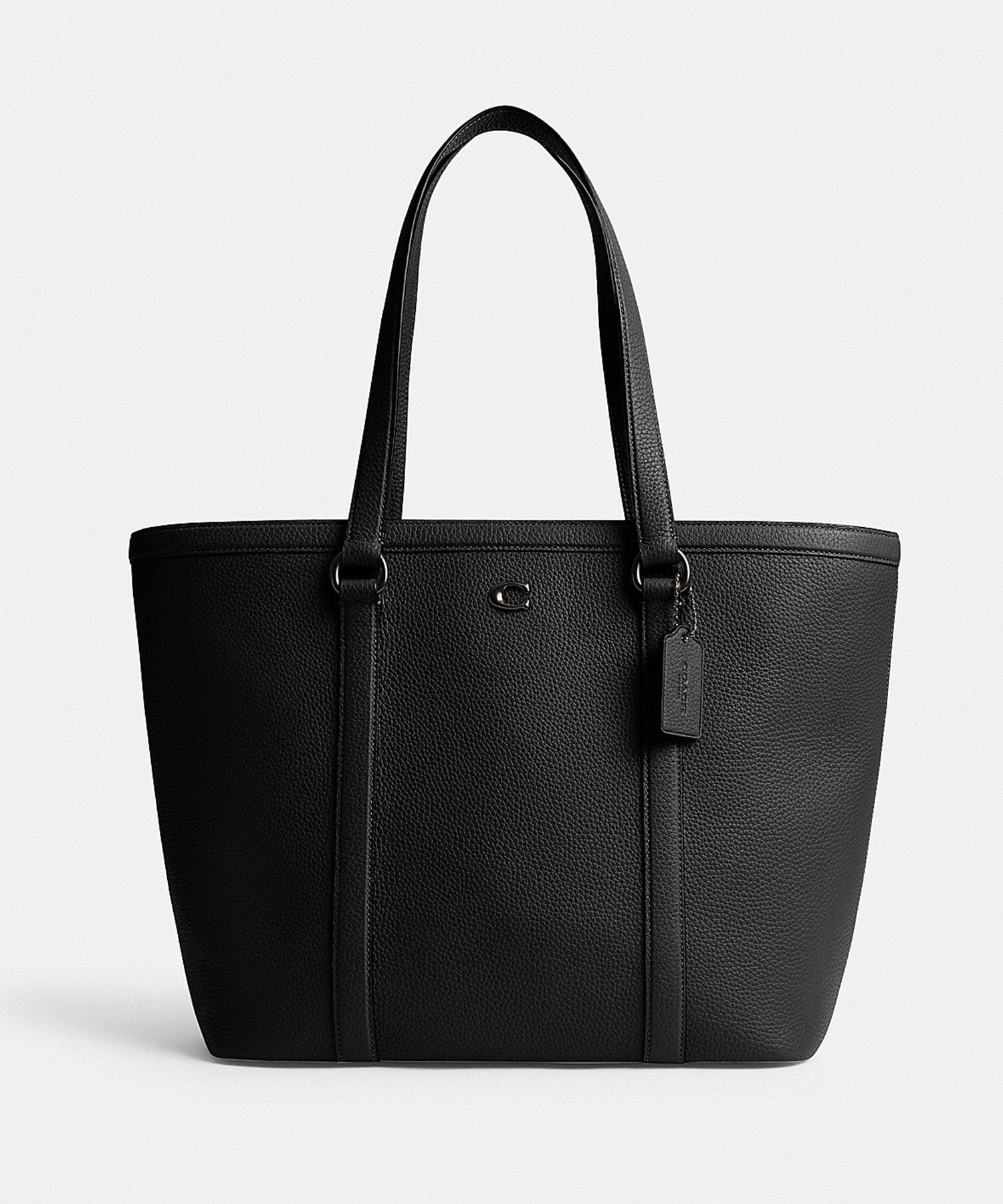 COACH 【公式】ゴッサム ジップ トート バッグ コーチ バッグ トートバッグ ブラック【送料無料】