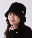 【SALE/30%OFF】repipi armario シャギーバケハ レピピアルマリオ 帽子 ハット ブラック ホワイト