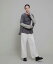 【SALE/50%OFF】LAATO easy stitch pants ラート パンツ その他のパンツ グリーン ホワイト【送料無料】 7,150円