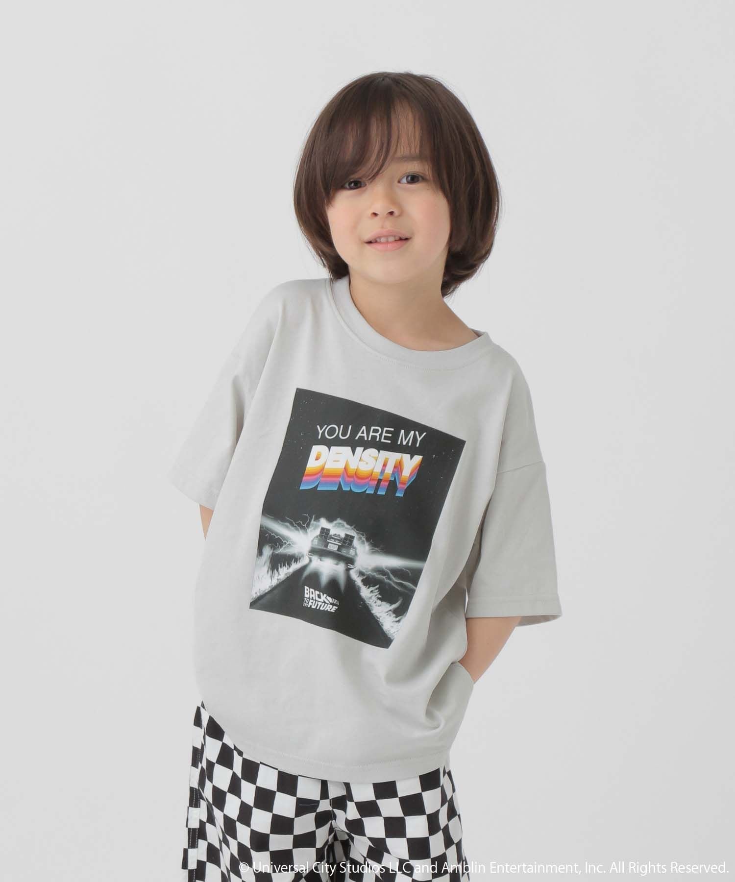 【SALE／50%OFF】GLOBAL WORK ヘビロッTEEムービー半袖/100-120cm展開/452283 グローバルワーク トップス カットソー・Tシャツ ブラック グレー ホワイトのサムネイル