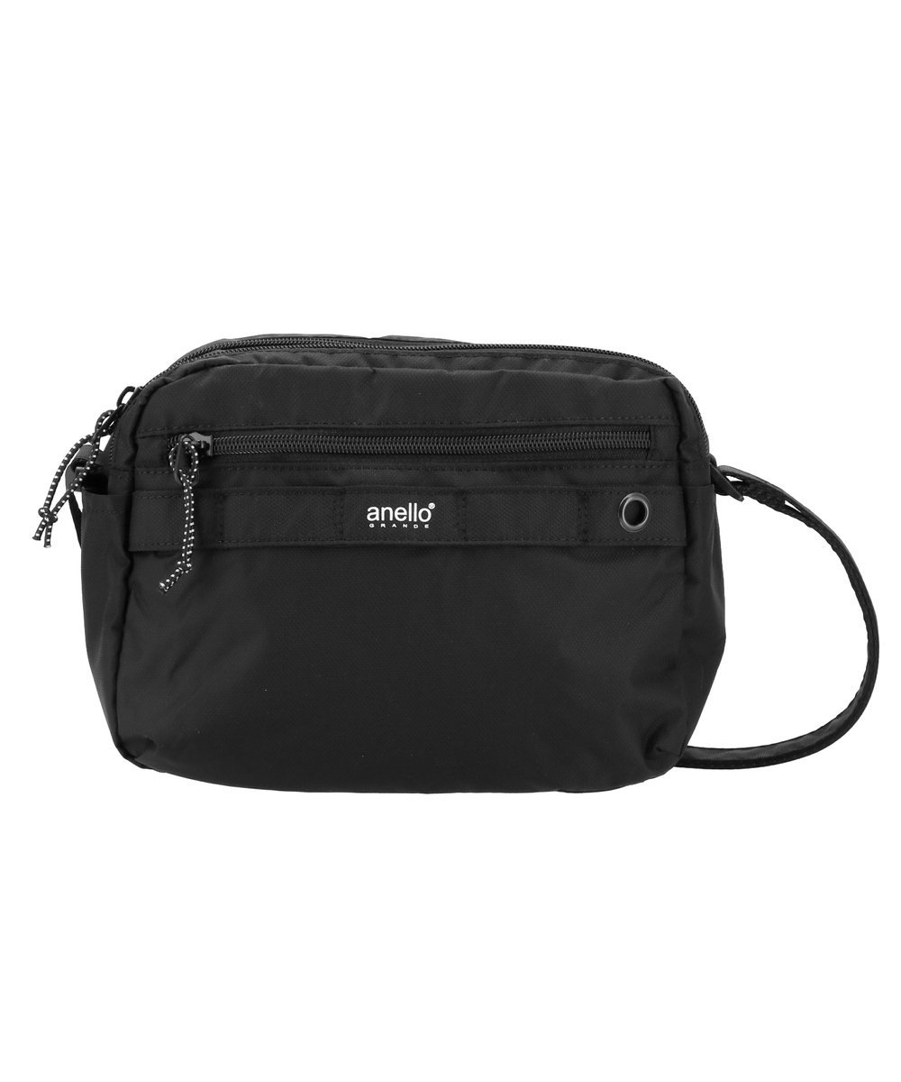 anello GRANDE anello GRANDE DCナイロン 2層ショルダー GU-A0982 ローラ バッグ ショルダーバッグ ネイビー ブラック