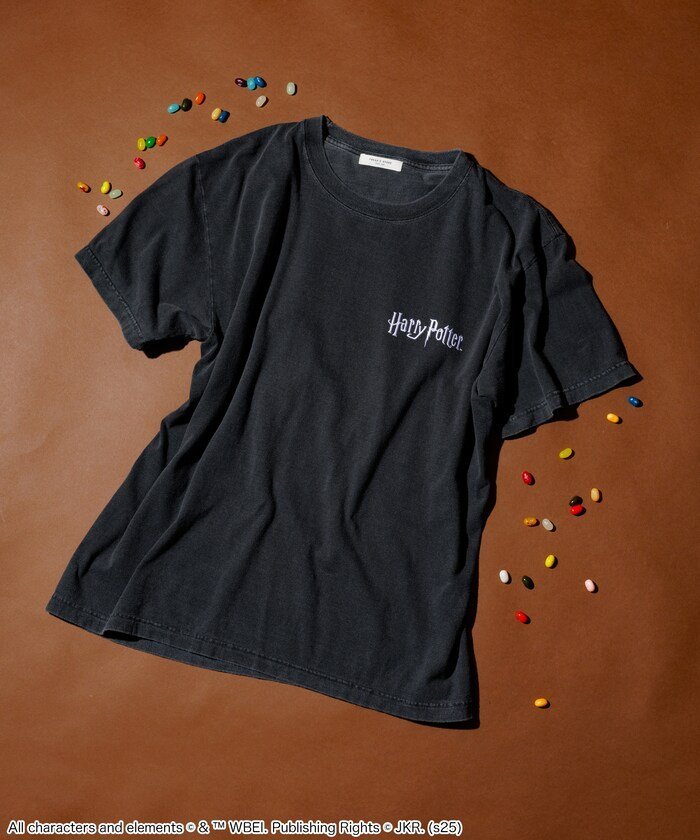 【SALE／50%OFF】FREAK'S STORE 「Harry Potter」 アイテムTシャツ フリークスストア トップス カットソー・Tシャツ グレー ホワイト