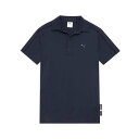 PUMA メンズ ゴルフ PUMA x OUTDOOR PRODUCTS 半袖 ポロシャツ プーマ トップス ポロシャツ ネイビー【送料無料】