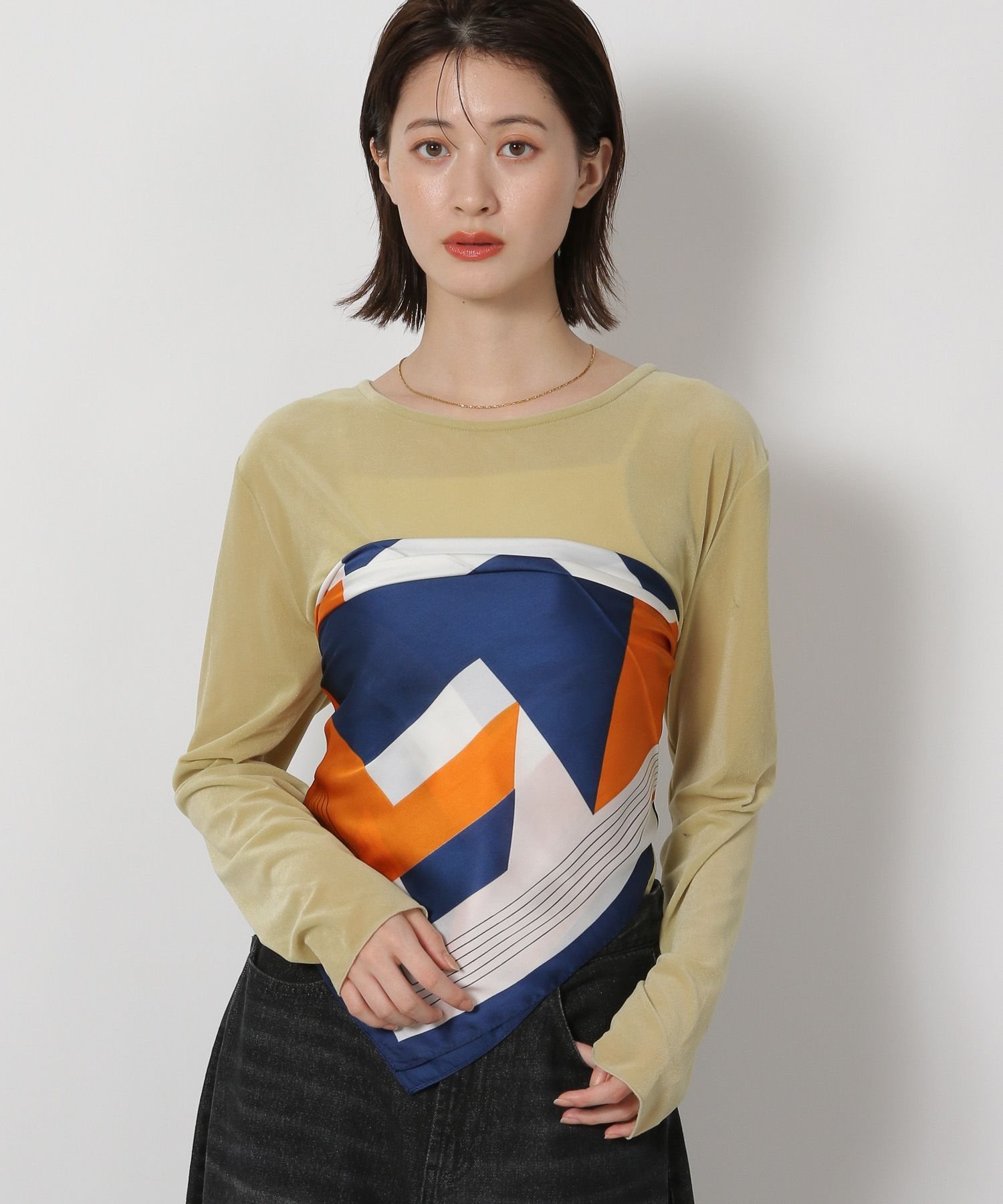 楽天市場】ベロア（カラーイエロー）（Tシャツ・カットソー｜トップス 